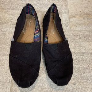 Tom’s slip in shoes